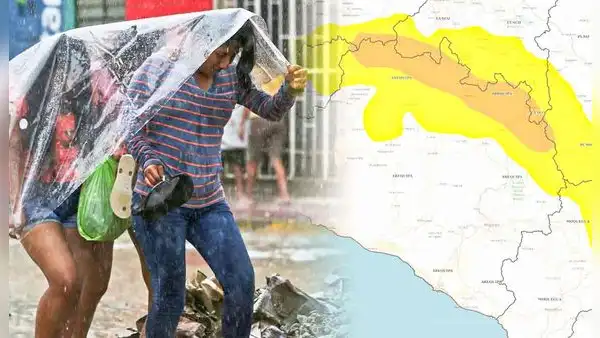 Senamhi emite alerta naranja por fuertes precipitaciones del 14 al 16 de octubre: fenómeno peligroso afectará varias regiones