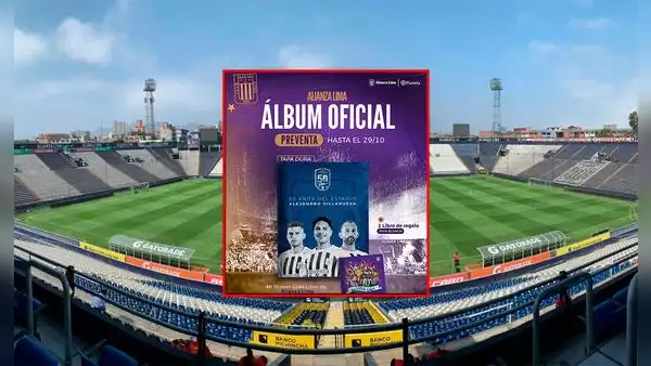 Alianza Lima anuncia su nuevo álbum en conmemoración de los 50 años del Estadio Alejandro Villanueva