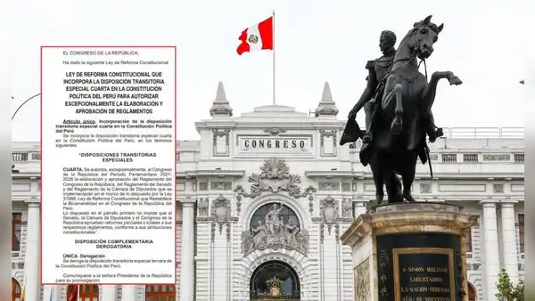 Incorporan ley que permite al Congreso elaborar reglamento del Senado y Cámara de Diputados