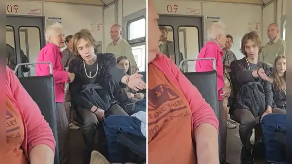 Adulta mayor EXIGE asiento a joven pese a haber sitio libre: clip generó debate en redes