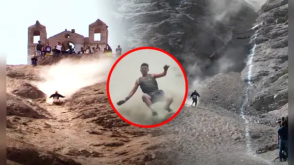 Tobogán Macho, la carrera extrema en Lima que consiste en bajar 280m de altura sin protección: "solo para valientes"
