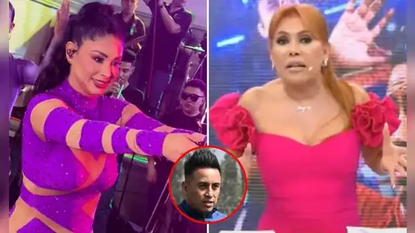 Magaly cuestiona a Pamela Franco por dejar que Christian Cueva administre su carrera: "De repente le está cobrando un porcentaje"