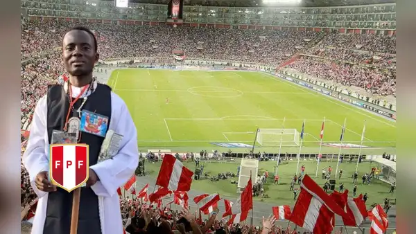 El 'San Martincito de Porres' que encontró su fe en el Estadio Nacional: "Si juegan así cómo se va cumplir el milagro"