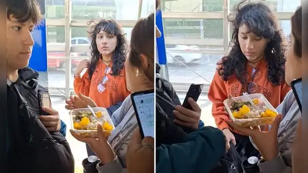 Pasajera come CEVICHE en Metropolitano lleno y desata debate en redes: "¡Se pasó!"