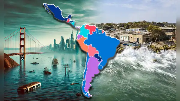 Las únicas ciudades de América Latina que quedarían bajo el mar en 2100 junto a California, Florida y más