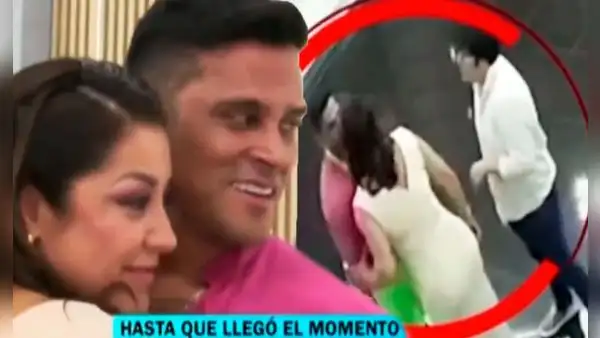 Karla Tarazona ROMPE SU SILENCIO tras video donde aparece besando a Christian Domínguez: "Estábamos jugando"