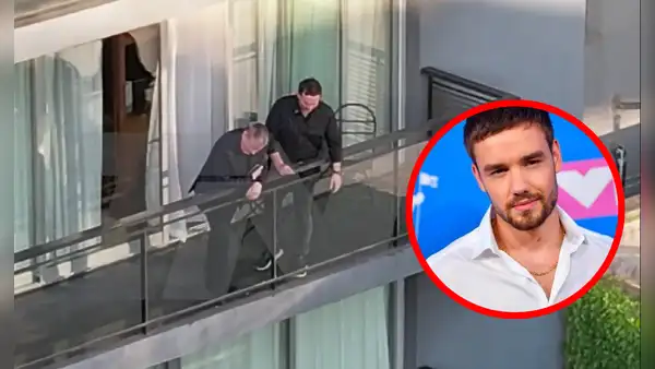 Padre de Liam Payne tiene CONMOVEDORA reacción al asomarse por el balcón del hotel desde dónde cayó su hijo