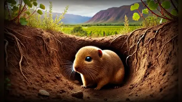Descubren nueva especie de roedor en Sudamérica que mejora la calidad del suelo en viñedos orgánicos