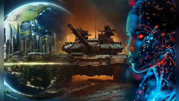 Le 'ganó' a China al crear su propio 'tanque futurista' para mejorar en combate militar: está equipado con IA y no necesitará tripulación
