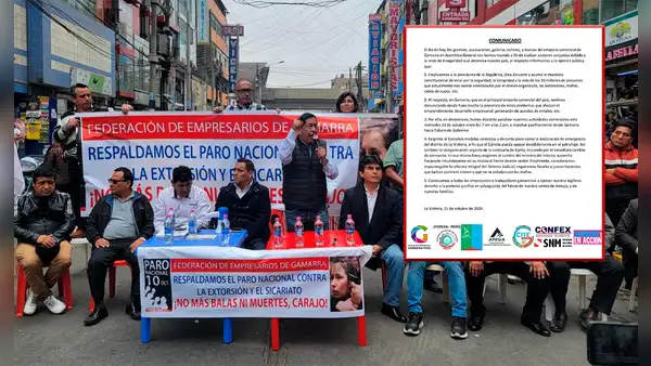 Gremios de Gamarra se suman al paro nacional del 23 de octubre: exigen declarar en emergencia a La Victoria