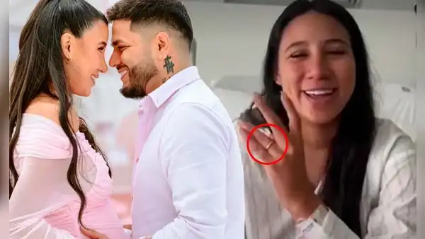 Samahara Lobatón SORPRENDE al lucir ANILLO tras dar a luz a su hija con Bryan Torres: ¿se viene la boda?