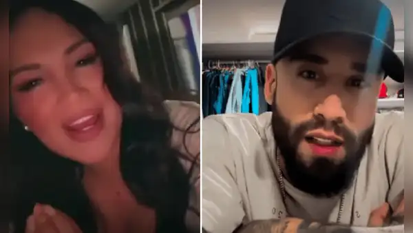 Angie Arizaga "SORPRENDE" a Jota Benz y le hace PECULIAR pedido: "¿No me amas?"