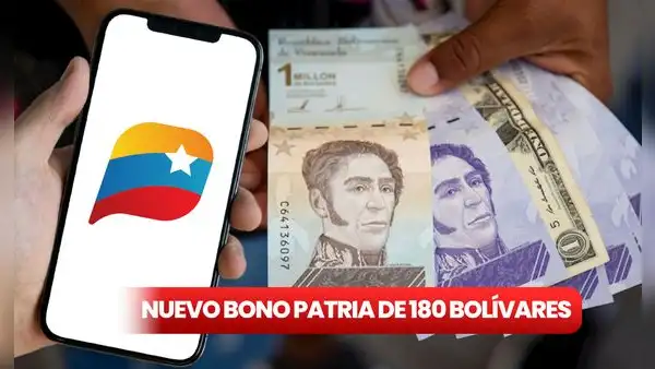 NUEVO BONO de 180 bolívares, OCTUBRE 2024: fecha de PAGO, quiénes reciben y cómo cobrar vía Sistema Patria