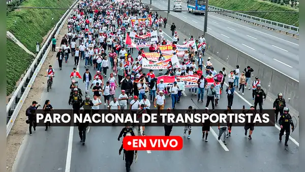 Paro Nacional de Transportistas HOY EN VIVO 23 de octubre: estudiantes San Marcos, PUCP y Agraria La Molina se unen a marcha