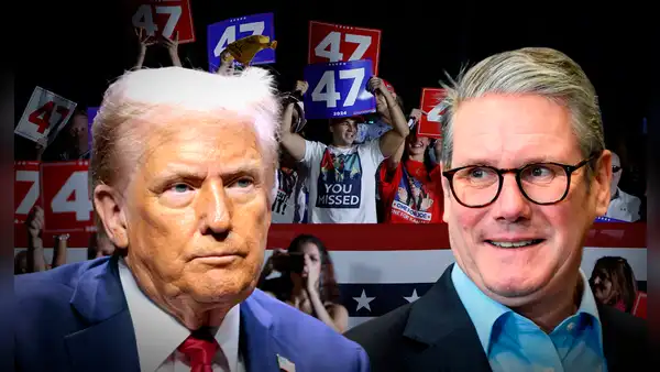 Trump acusa a Reino Unido de "injerencia" y Starmer le responde: "Es lo que han hecho en elecciones anteriores"