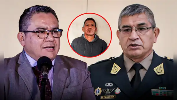 Víctor Zanabria defiende a Santiváñez y no reconoce error en detención de Iván Quispe Palomino: No fue nuestra culpa