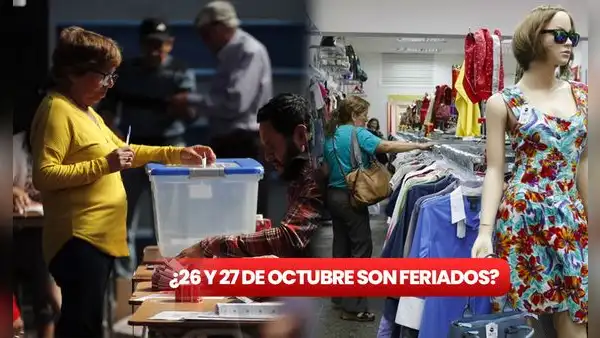 ¿Es feriado irrenunciable el 26 y 27 de octubre, días de Elecciones Municipales y Regionales 2024 en Chile?