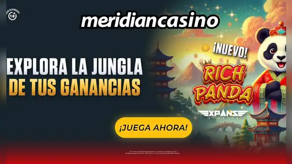 Meridian casino te hará ganar con Rich Panda, el nuevo juego de Expanse
