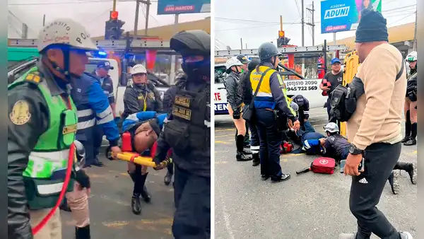 San Juan de Lurigancho: atropellan a fiscalizador de la ATU durante operativo de control