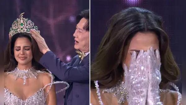 Así fue el CONMOVEDOR momento en que Luciana Fuster entregó su corona en Miss Grand: terminó llorando y temblando
