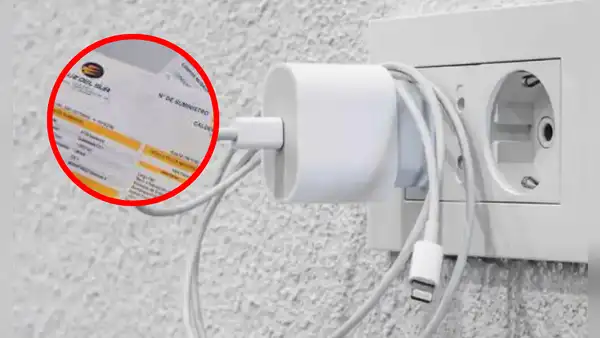 ¿Cuánta energía eléctrica consumes si dejas tu cargador de celular conectado todo el día?