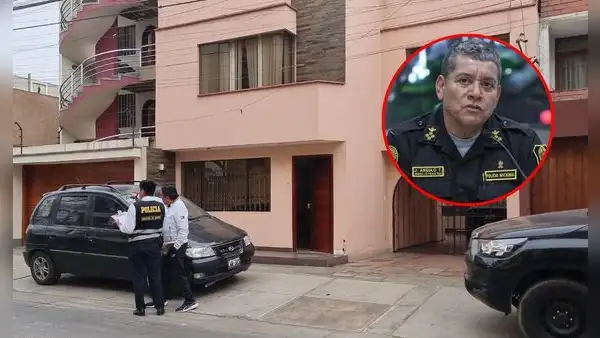Roban la casa del excomandante general PNP Jorge Angulo en Surco: se llevaron laptop, celular y documentos