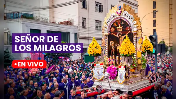 Señor de los Milagros EN VIVO: Recorrido, misas y plan de desvíos por la cuarta procesión