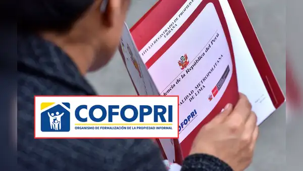 ¿Obtuviste tu título de propiedad gratis? Cofopri explica por qué no podrás vender tu vivienda en 5 años
