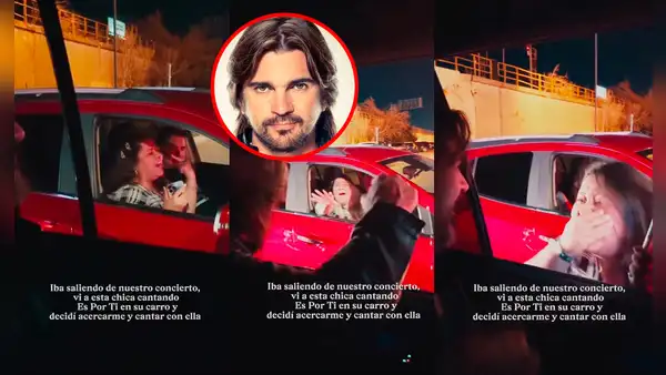 Juanes sorprende a fanática que cantaba su canción en el semáforo y su reacción eufórica se hizo viral