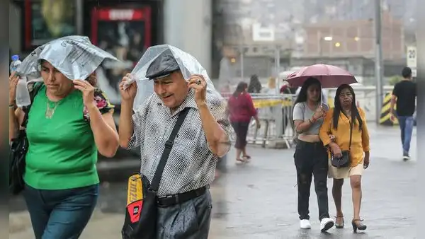 Senamhi alerta lluvias intensas y descargas eléctricas en Lima y otras 13 regiones desde HOY, 29 de octubre