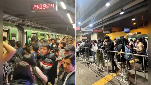Reportan demoras en la Línea 1 del Metro de Lima: pasajeros esperan más de una hora desde la estación Arriola
