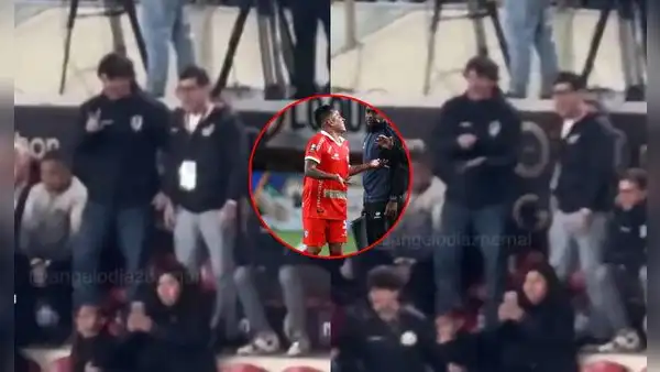 Filtran los polémicos gestos que Jean Ferrari le habría hecho a Christian Cueva durante el Universitario vs Cienciano
