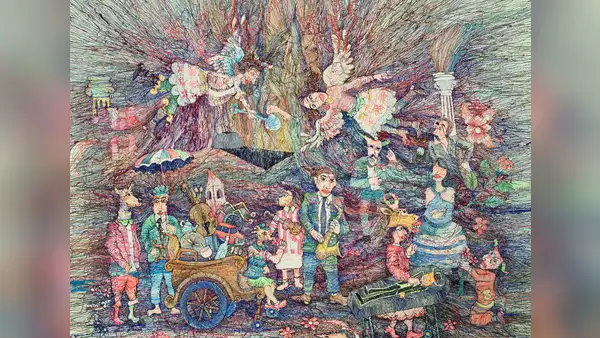 Felipe Coaquira: “Sentí que con el arte textil me podía expresar de una manera distinta, como pintar acuarela, pero con hilo”