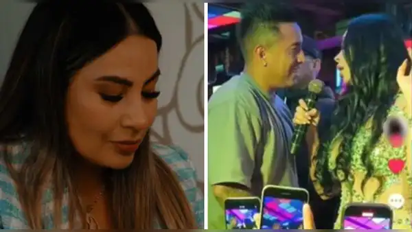 ¿Qué hacía Pamela López mientras Christian Cueva le robaba beso a Pamela Franco en concierto?