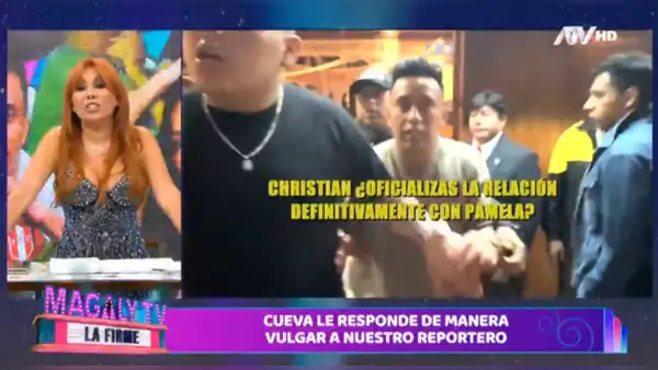 Christian Cueva lanza lisura a 'Urraco' tras consultarle por beso a Pamela Franco: "Trabaja bien, pues..."