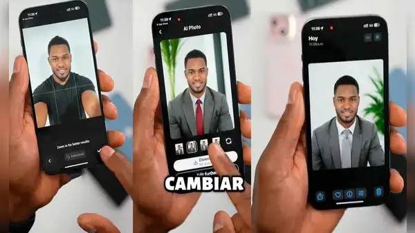 ¿Quieres editar tus fotos con IA? Esta app te cambia la ropa, el peinado, incluso te hace sonreír