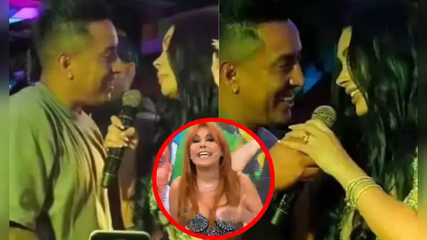 Magaly Medina INDIGNADA por gesto de Christian Cueva a Pamela Franco: "Nunca ha mirado así a Pamela López"