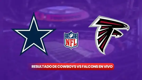 Dallas Cowboys vs Atlanta Falcons EN VIVO, RESULTADO por la NFL 2024: canal y pronóstico del juego por la week 9