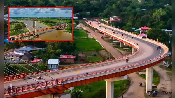 El puente más largo del PERÚ supera los S/618 millones y aún no se encuentra terminado: No está en Lima
