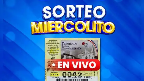 Resultados Lotería Nacional de Panamá EN VIVO HOY, 7 de noviembre: números ganadores del último Sorteo Miercolito vía Telemetro