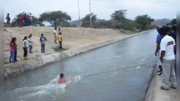 Delincuentes empujan a niño de 8 años a canal de regadío tras robar mototaxi de su padre en Piura