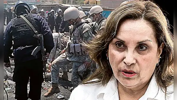 Dina Boluarte anunció que se acordó aprobar que policías y militares sean procesados en el fuero militar
