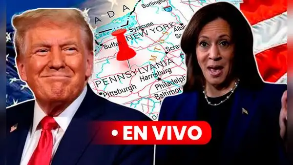 ¿Quién ganó en Pensilvania EN VIVO? Resultados Elecciones en Estados Unidos de Kamala vs. Trump HOY