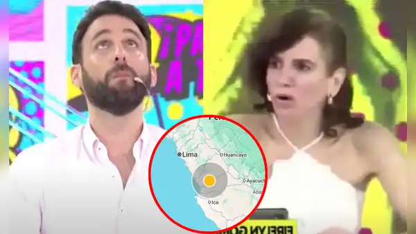 Rodrigo González y Gigi Mitre tienen IMPENSADA reacción EN VIVO tras fuerte sismo en Lunahuaná