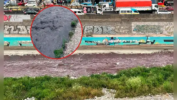 Río Rímac en grave estado de contaminación: principal fuente de agua de Lima luce negro y con fétido olor