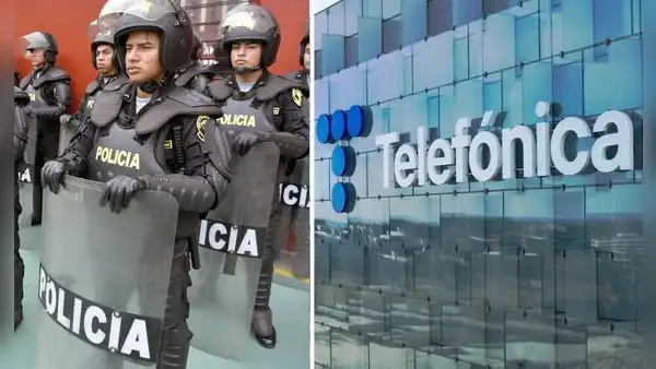 Telefónica dejó de ser proveedor de internet de la Policía por sanción que impide renovación de contrato