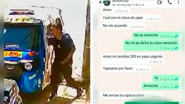 Hombre hurta celular en Cajamarca y se hace pasar por la víctima para pedir dinero a la pareja: "Amorcito, me yapeas S/200"