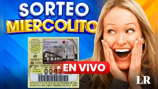 Resultados Sorteo Miercolito EN VIVO, 7 de noviembre: revisa los NÚMEROS GANADORES de la Lotería Nacional de Panamá vía Telemetro