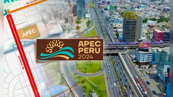 APEC 2024: desvíos y rutas alternas desde el 14 de noviembre por cierre de las avenidas Javier Prado y Aviación