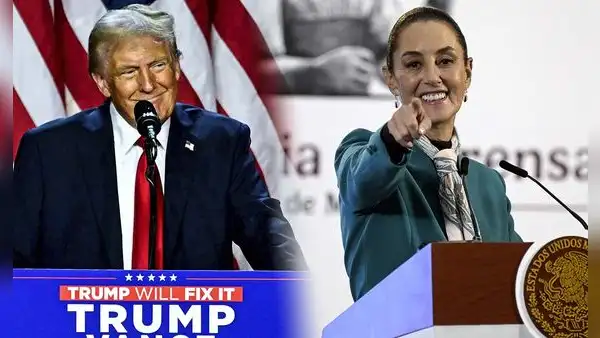 Claudia Shenbaium habló con Donald Trump tras ganar las elecciones de EE. UU: "Habrá una buena relación con México"